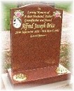 India Red Headstone