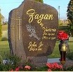 Dakota Mahogany Headstone