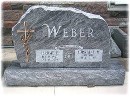 Silver Cloud Marble Headstone